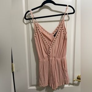 Lulus blush pink romper